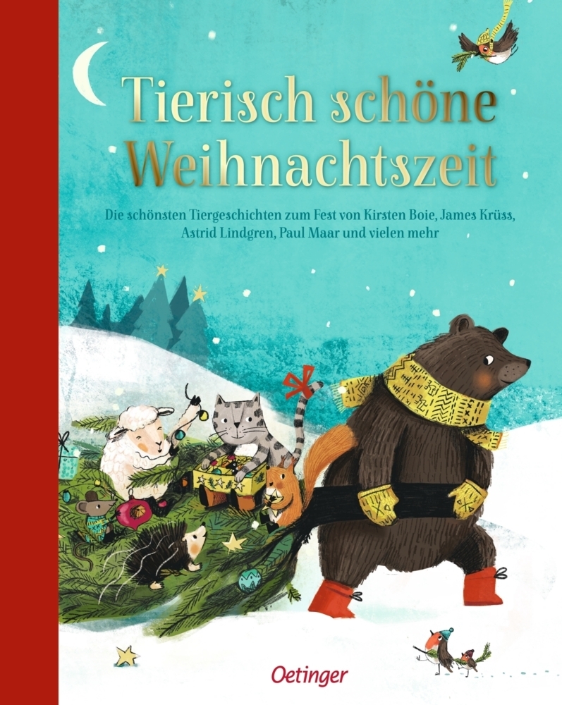 Cover: 9783789114847 | Tierisch schöne Weihnachtszeit | Astrid Lindgren (u. a.) | Buch | 2020