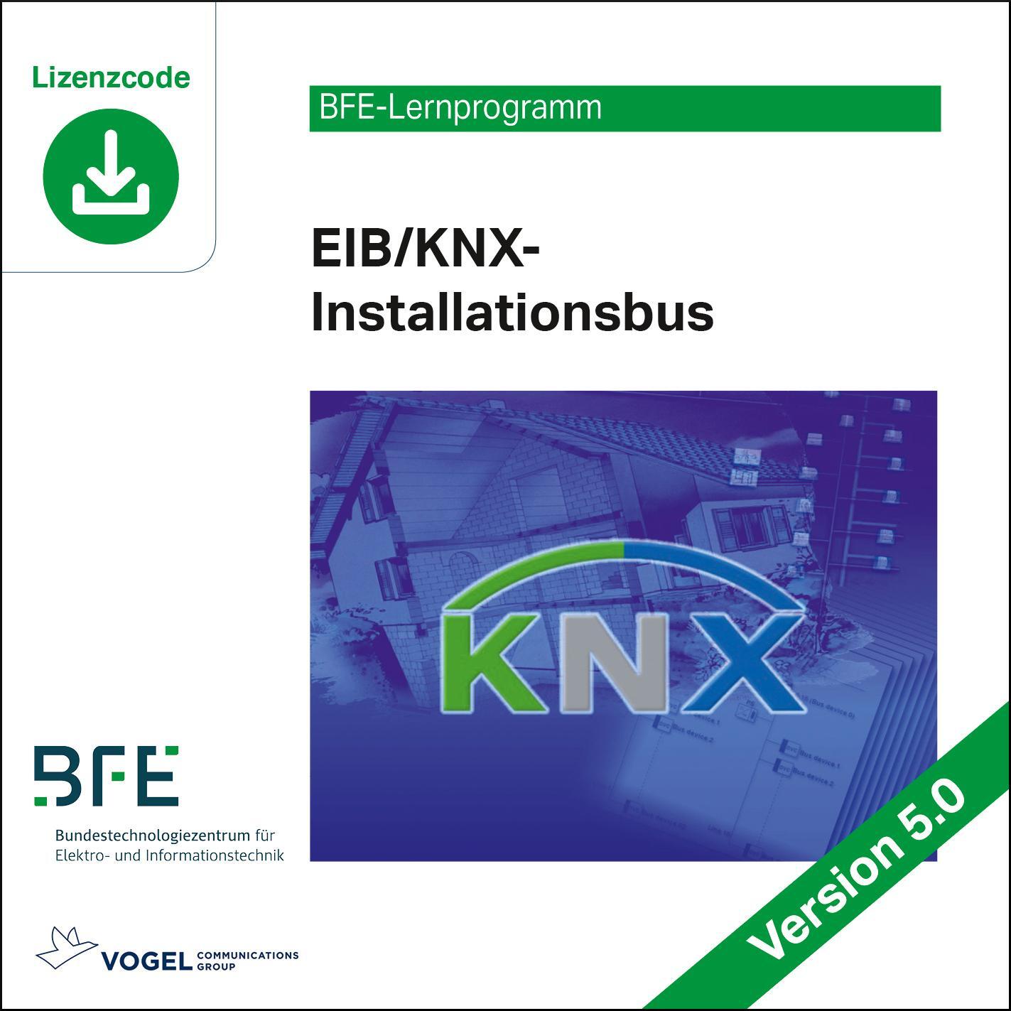 Cover: 9783834334800 | EIB/KNX Installationsbus Version 5. Lizenzcode | Stück | Deutsch