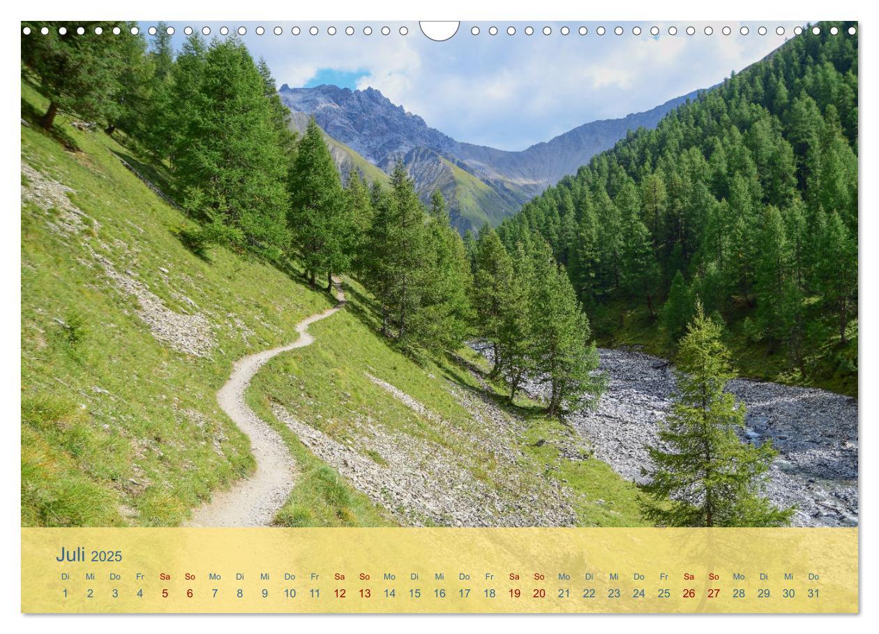 Bild: 9783435107001 | Oberengadin - Berge, Seen und Licht (Wandkalender 2025 DIN A3...