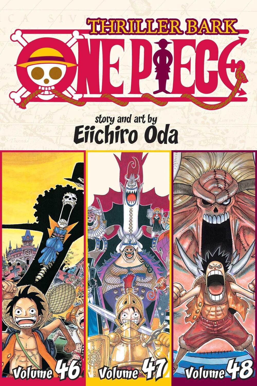 Cover: 9781421583365 | One Piece (Omnibus Edition), Vol. 16 | Includes vols. 46, 47 &amp; 48