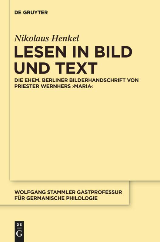 Cover: 9783110335026 | Lesen in Bild und Text | Nikolaus Henkel | Buch | ISSN | 92 S. | 2013