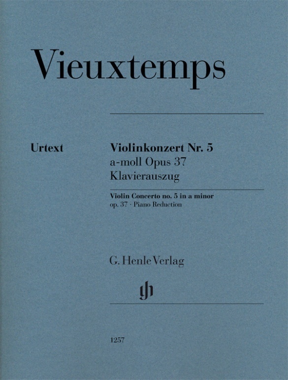 Cover: 9790201812571 | Vieuxtemps, Henry - Violinkonzert Nr. 5 a-moll op. 37 | Ray Iwazumi