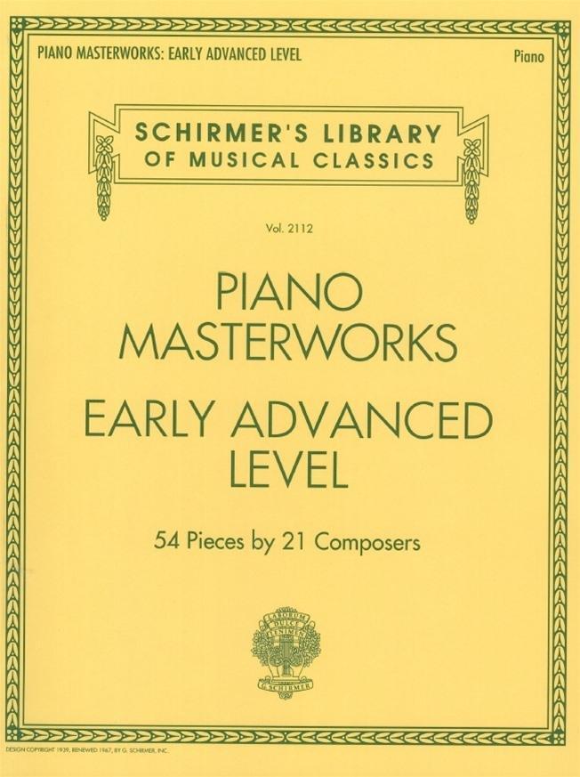Cover: 888680037093 | Schirmer's Library Of Musical Classics Volume 2112: Piano...
