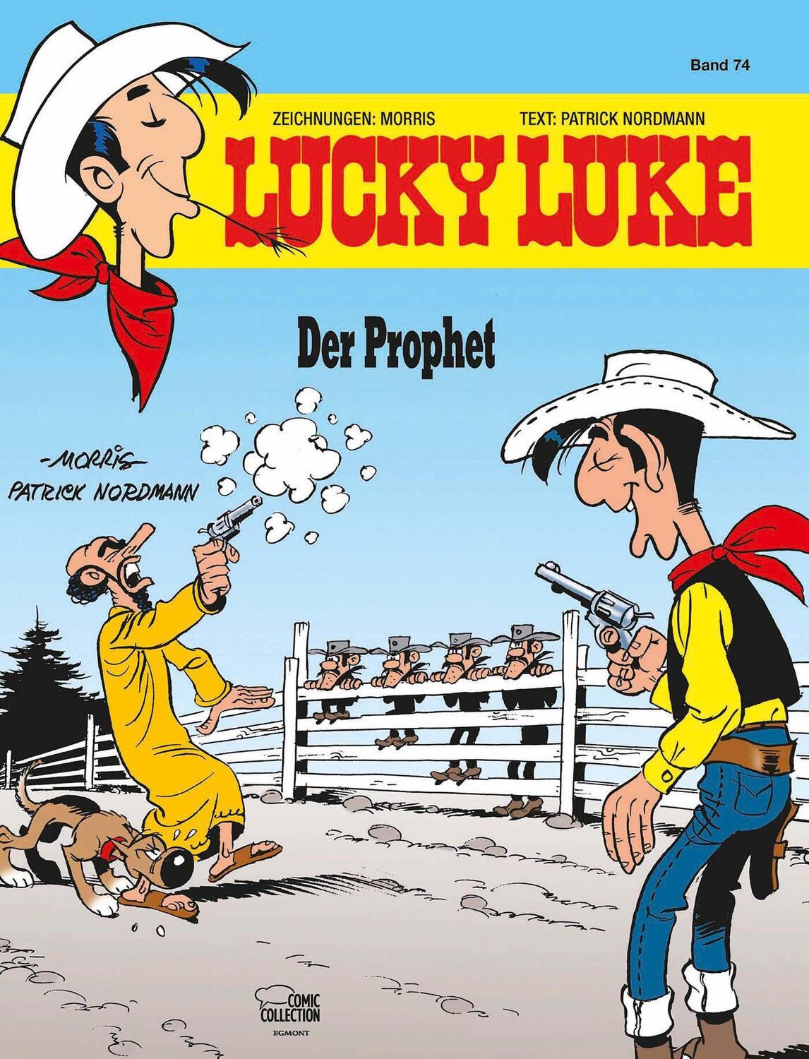 Cover: 9783770433049 | Lucky Luke 74 - Der Prophet | Patrick Nordmann | Buch | Lucky Luke