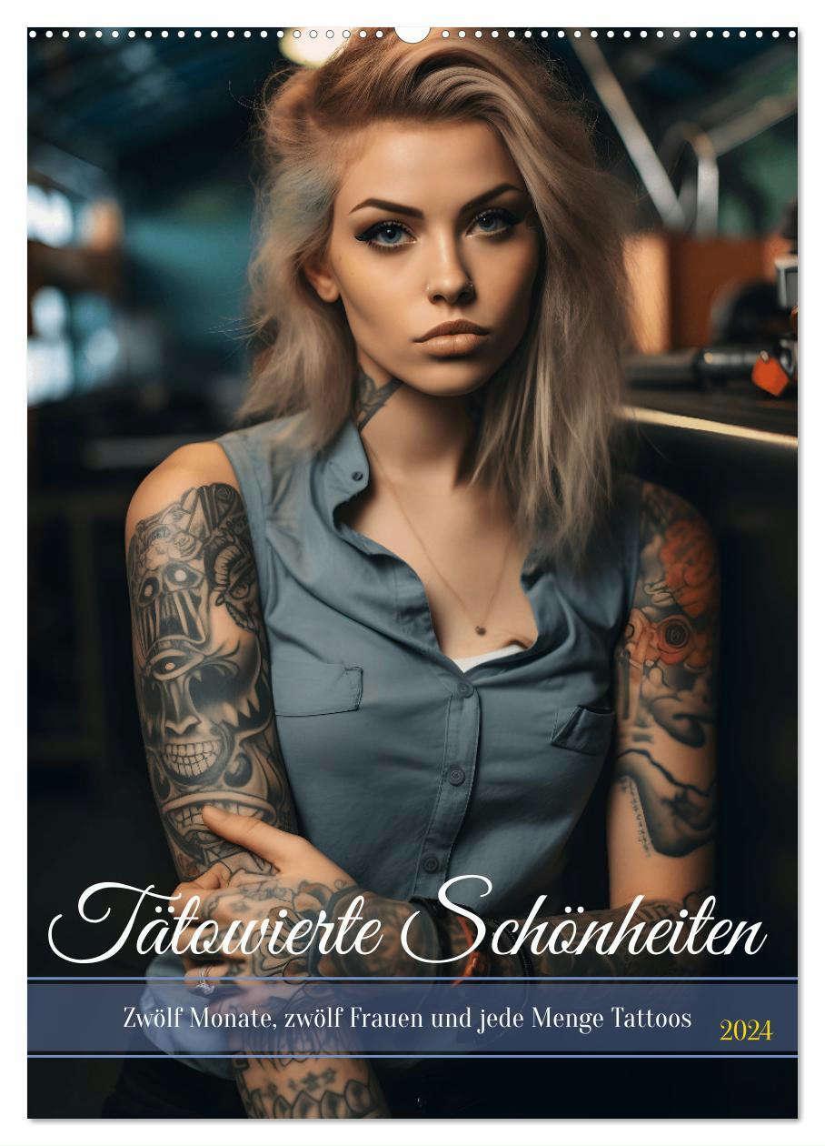 Cover: 9783383721625 | Tattoo Schönheiten - zwölf Monate, zwölf Frauen und jede Menge...