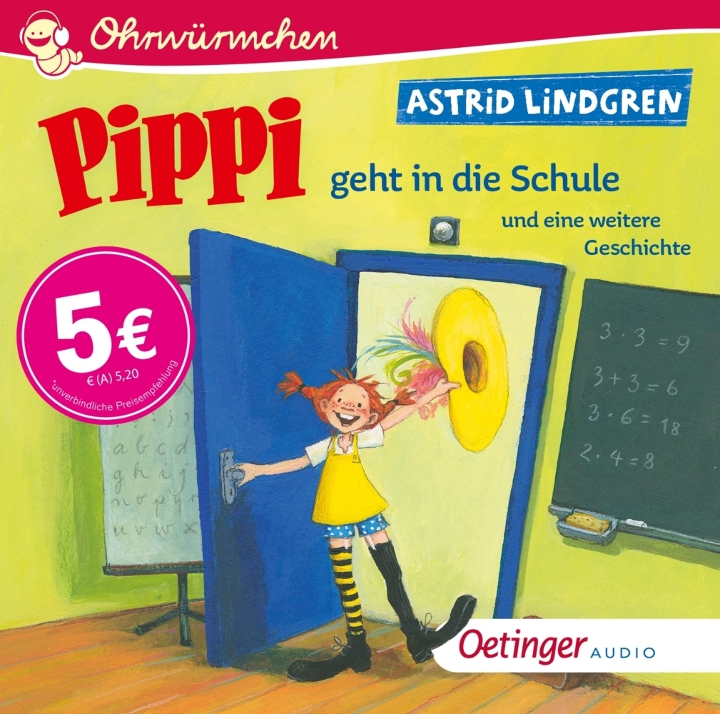 Cover: 9783837392005 | Pippi geht in die Schule und eine weitere Geschichte, 1 Audio-CD | CD