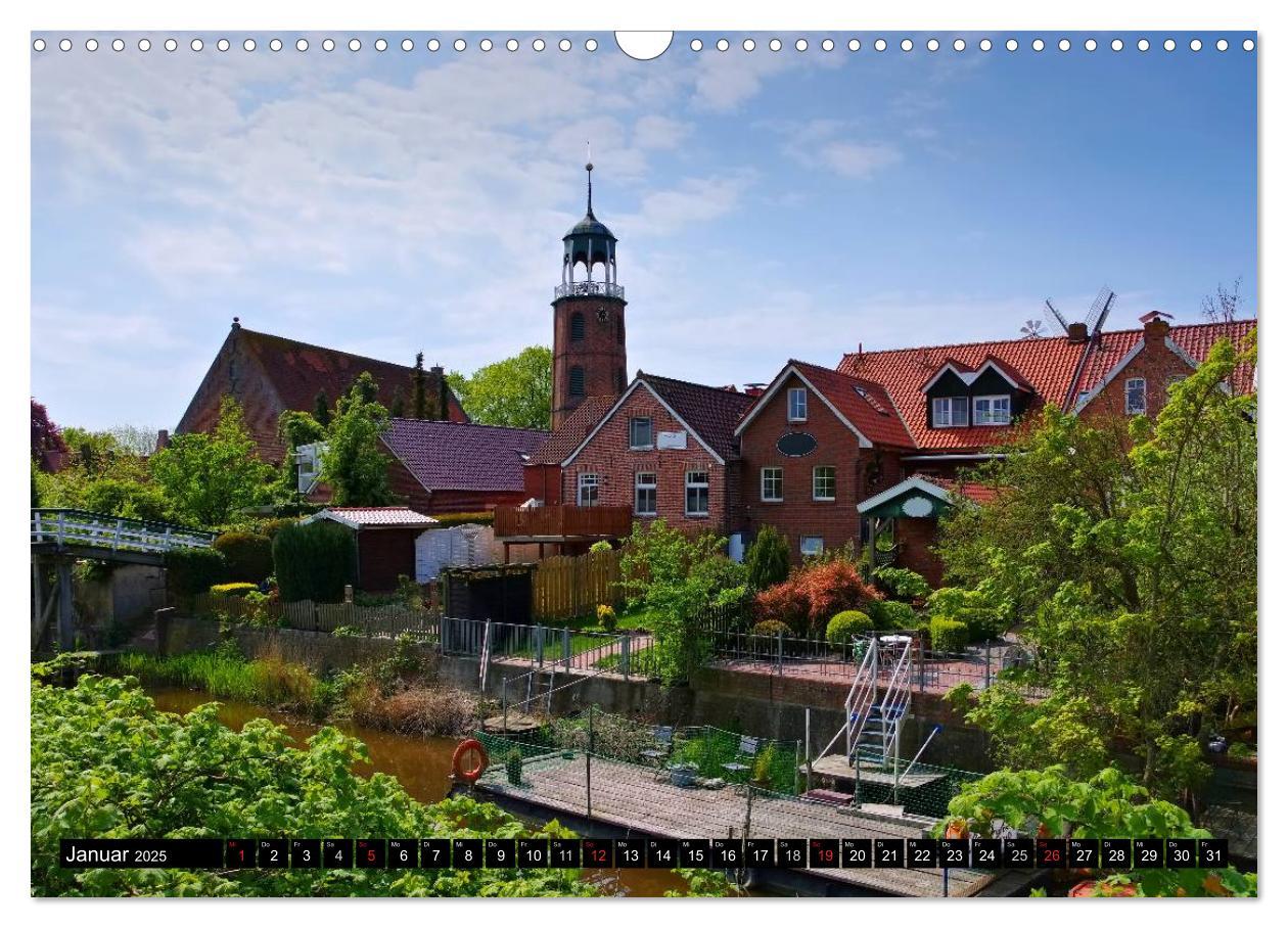 Bild: 9783435499915 | Papenburg und das Rheiderland (Wandkalender 2025 DIN A3 quer),...