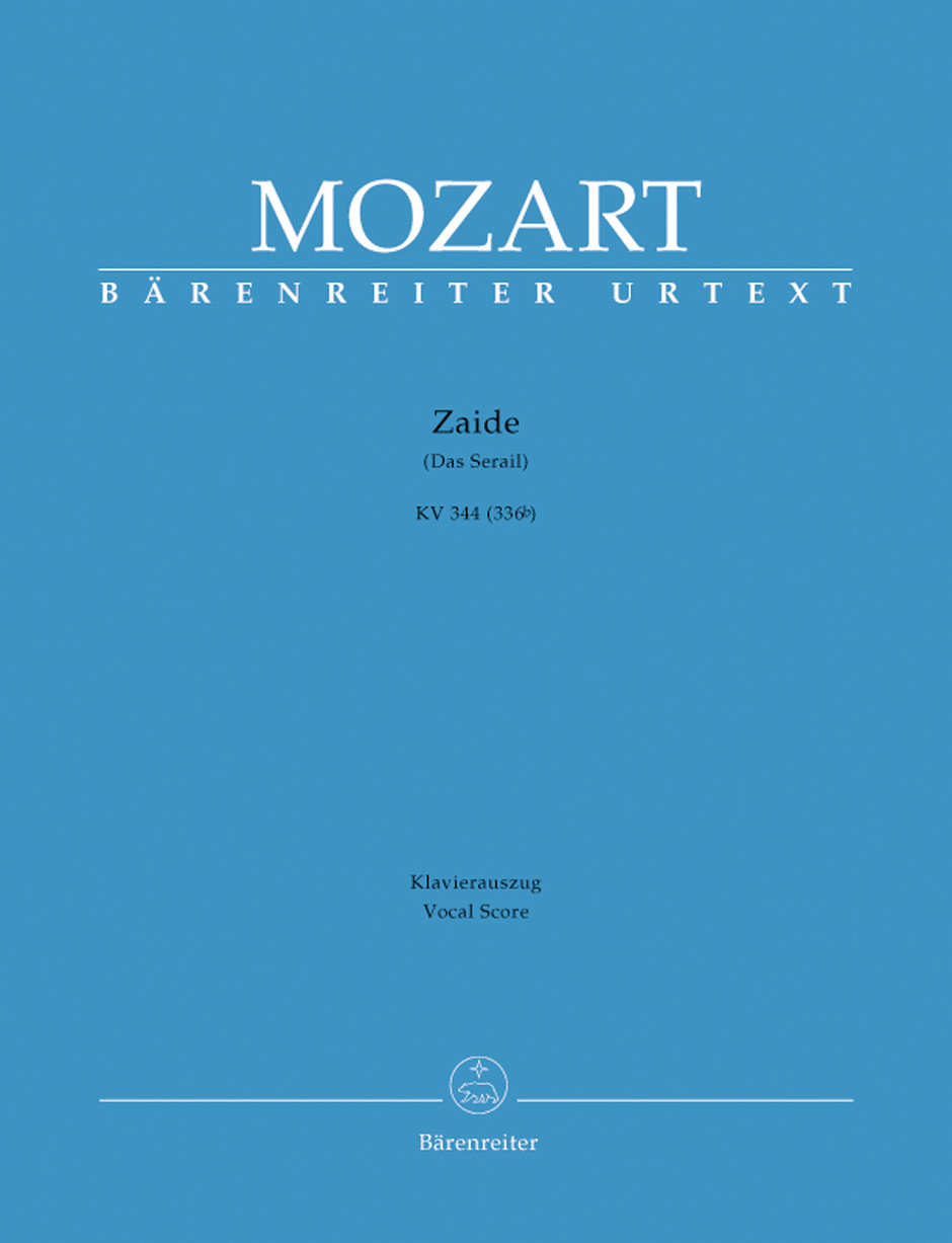 Cover: 9790006449385 | Zaide Kv 344 | Wolfgang Amadeus Mozart | Buch | Bärenreiter Verlag