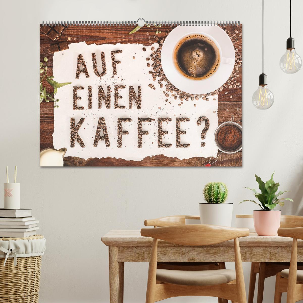 Bild: 9783435307906 | Auf einen Kaffee? (Wandkalender 2025 DIN A2 quer), CALVENDO...