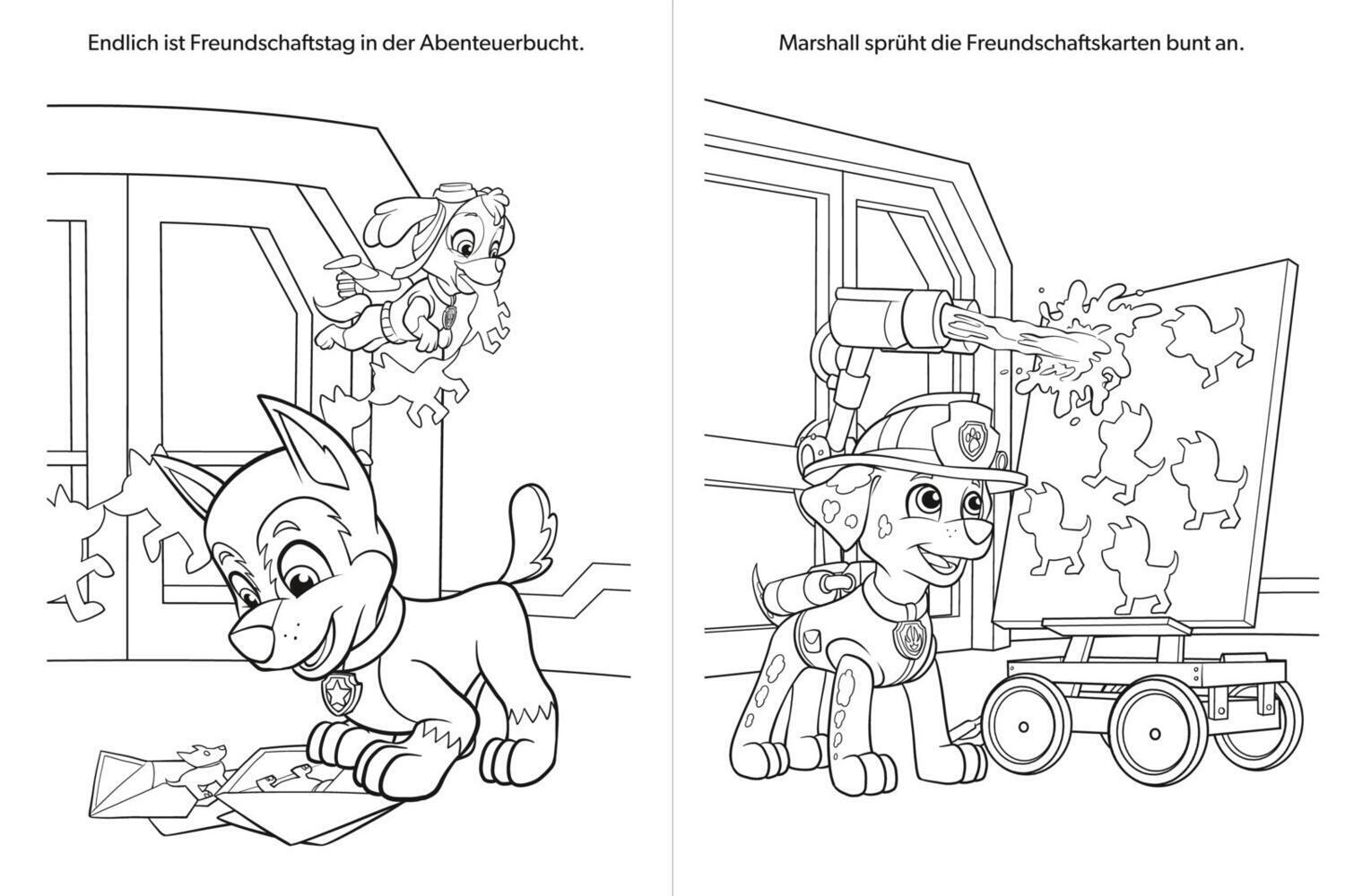 Bild: 9783845117645 | PAW Patrol: Malbuch mit Fensterstickern | Taschenbuch | 24 S. | 2021