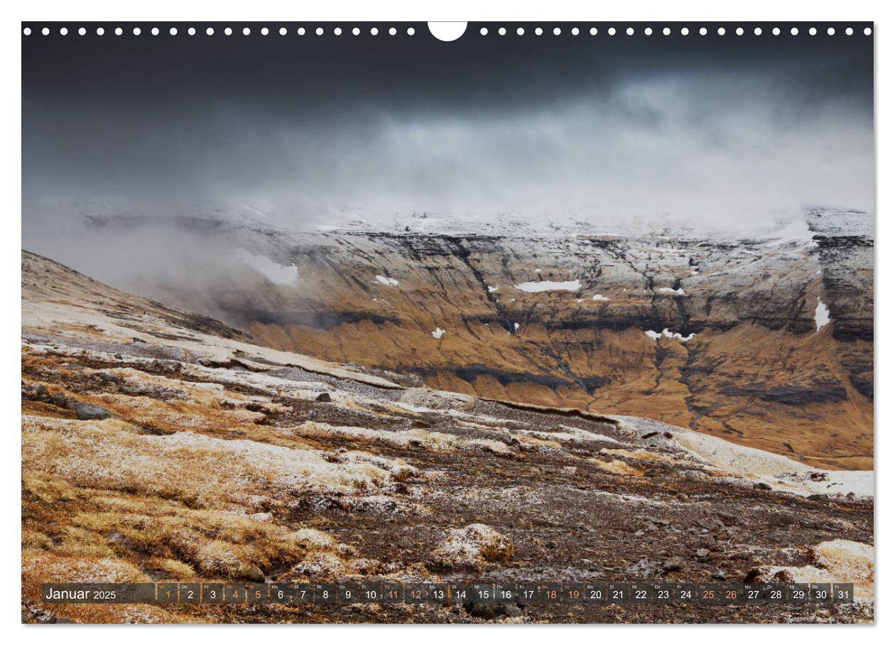 Bild: 9783435250998 | Färöer Inseln - Raue Landschaften im Atlantik (Wandkalender 2025...