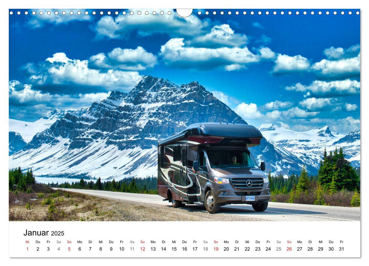 Bild: 9783435304783 | KANADA Mit dem Camper quer durch die Rockies (Wandkalender 2025 DIN...