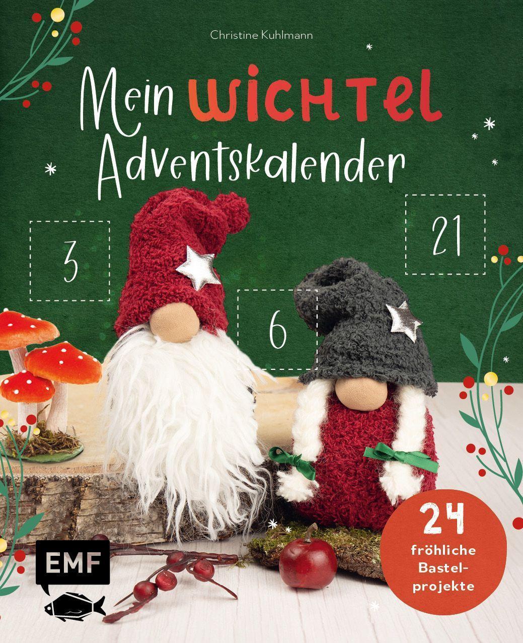 Cover: 9783745912203 | Mein Wichtel-Adventskalender-Buch | Christine Kuhlmann | Buch | 2022