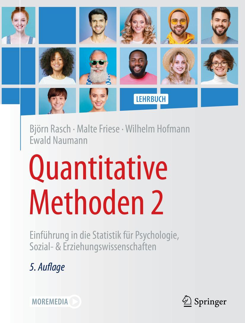 Cover: 9783662632833 | Quantitative Methoden 2 | Björn Rasch (u. a.) | Taschenbuch | XI