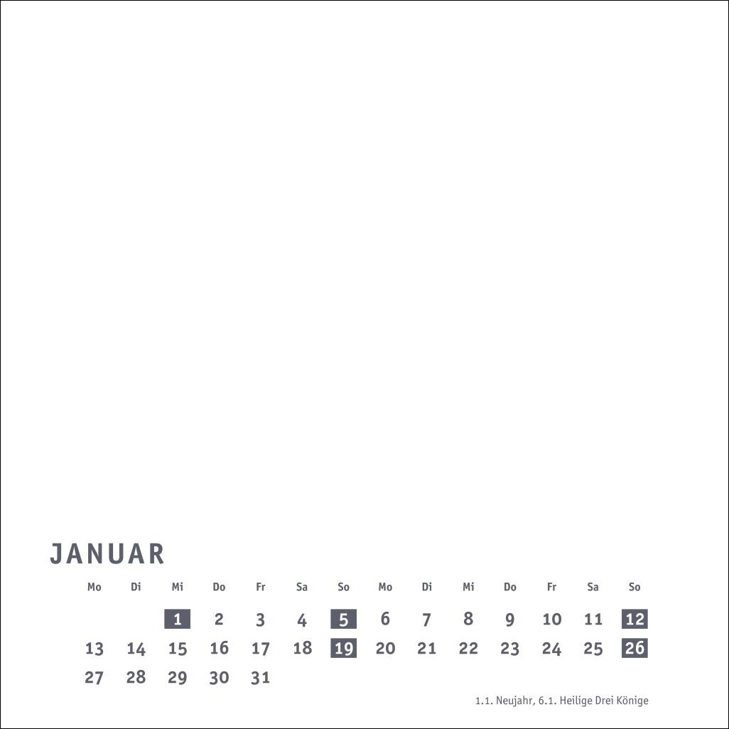 Bild: 9783756407866 | Premium-Bastelkalender weiß klein 2025 | Kalender | Spiralbindung