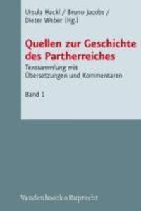 Cover: 9783525533864 | Quellen zur Geschichte des Partherreiches, Bd. 1: Prolegomena,...