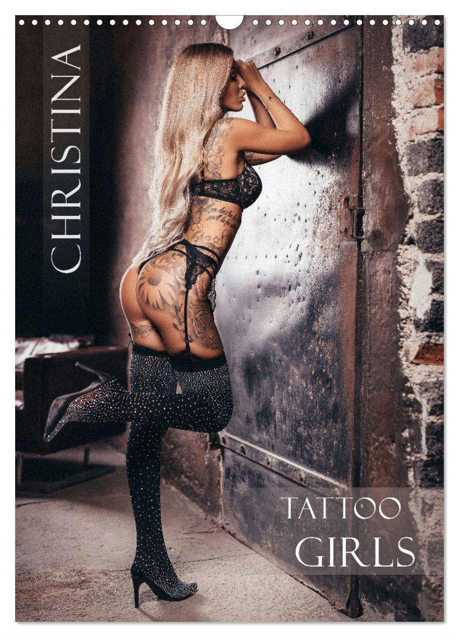 Cover: 9783675448773 | Christina - Tattoo Girls (Wandkalender 2024 DIN A3 hoch), CALVENDO...