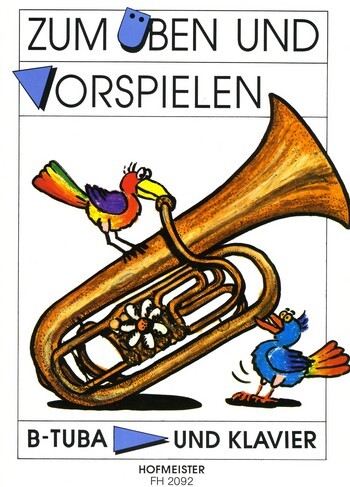 Cover: 9790203420927 | Zum Üben und Vorspielen, B-Tuba + Klavier. H.2 | Meschke (u. a.)