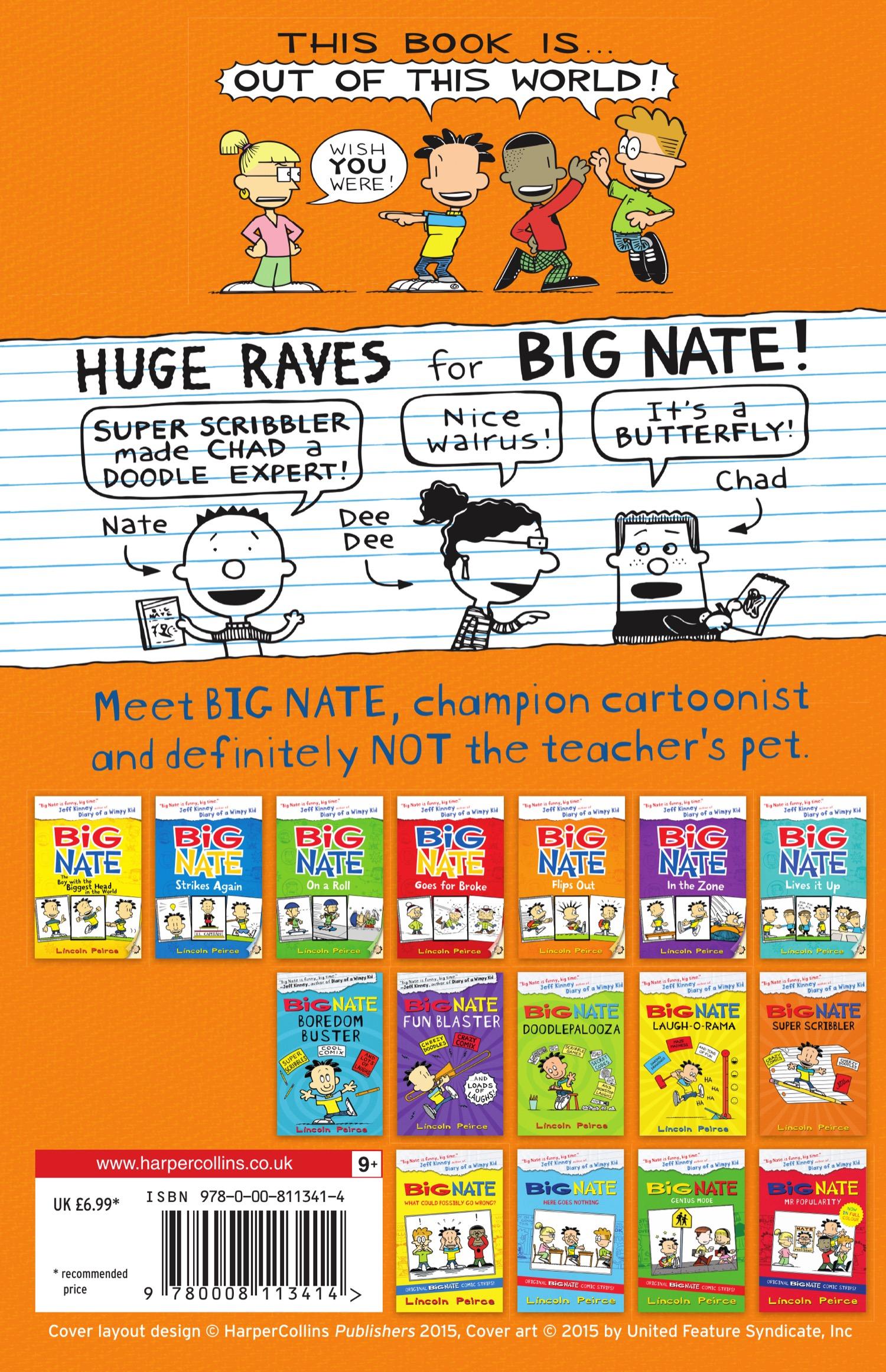 Rückseite: 9780008113414 | Big Nate Super Scribbler | Lincoln Peirce | Taschenbuch | Englisch