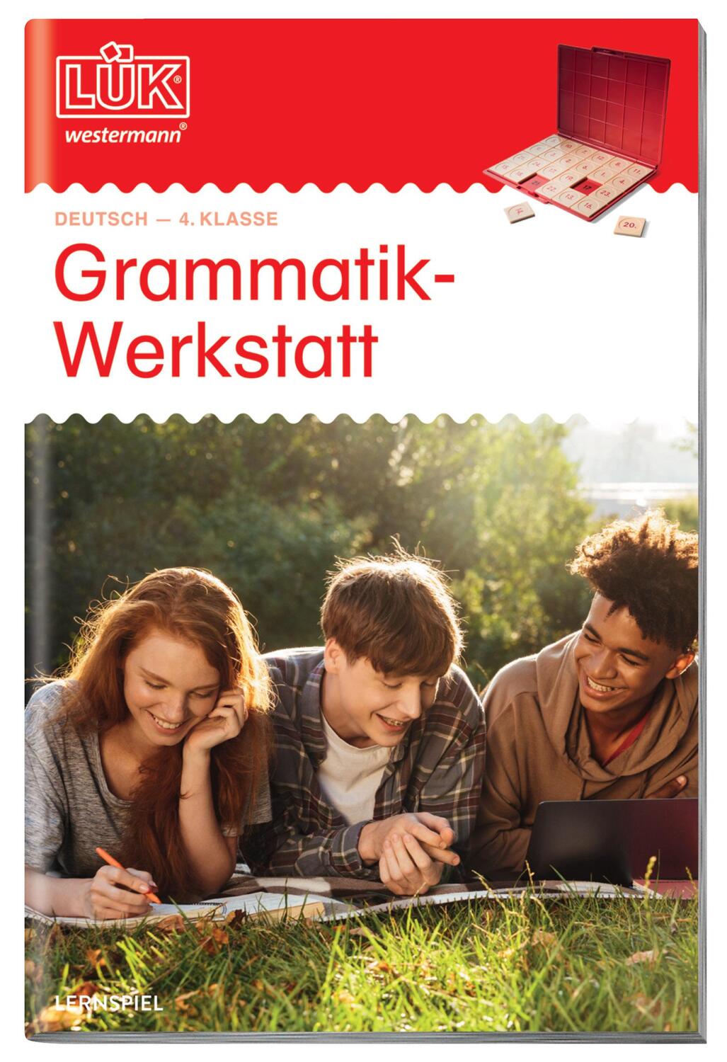 Cover: 9783837748642 | LÜK Grammatik-Werkstatt 4. Klasse | Broschüre | LÜK / Deutsch | 33 S.