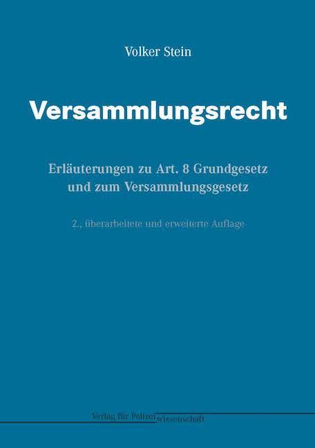 Cover: 9783866765818 | Versammlungsrecht | Volker Stein | Taschenbuch | Deutsch | 2019