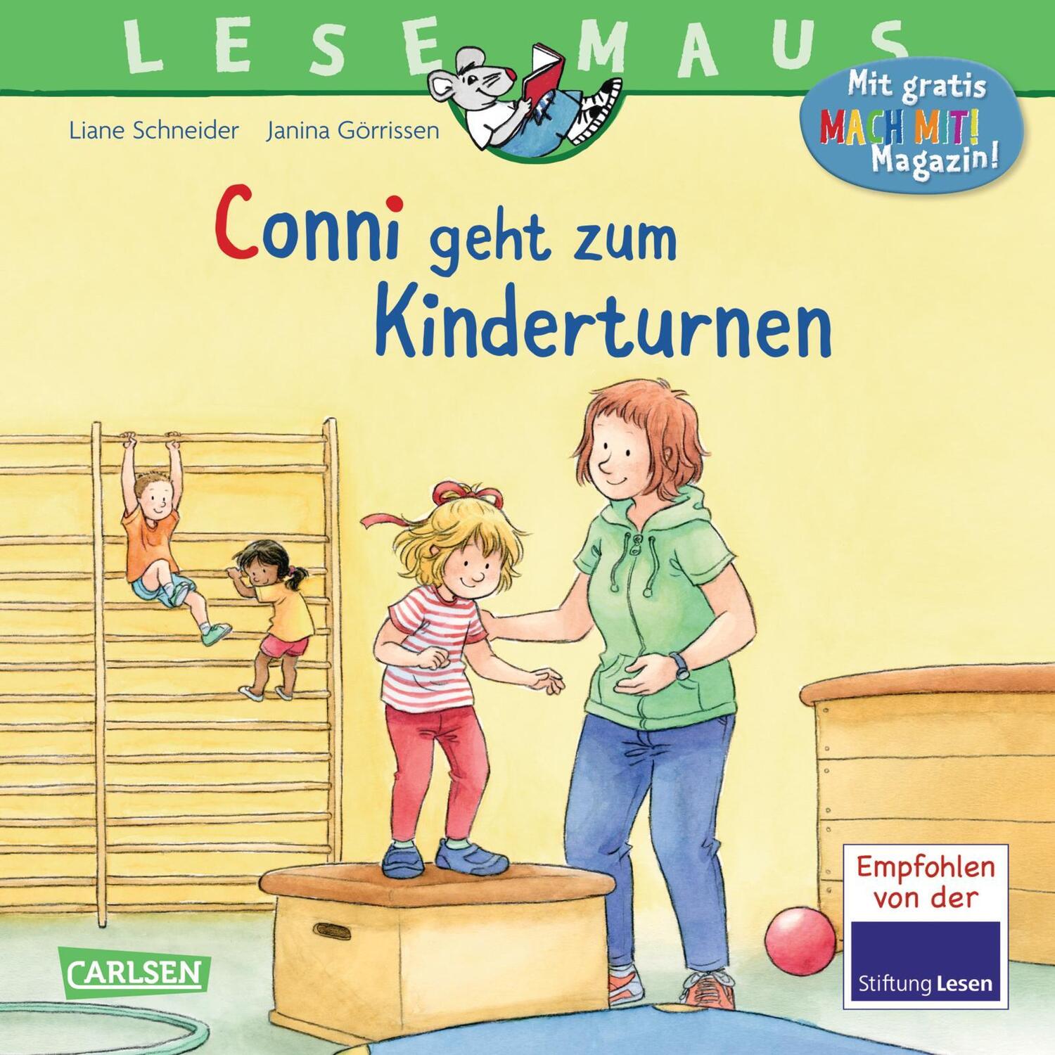 Cover: 9783551080141 | LESEMAUS 114: Conni geht zum Kinderturnen | Liane Schneider | Buch