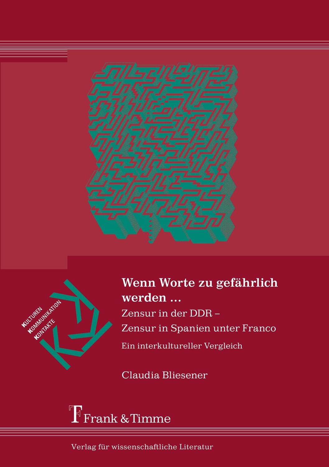Cover: 9783865963208 | Wenn Worte zu gefährlich werden ... | Claudia Bliesener | Taschenbuch