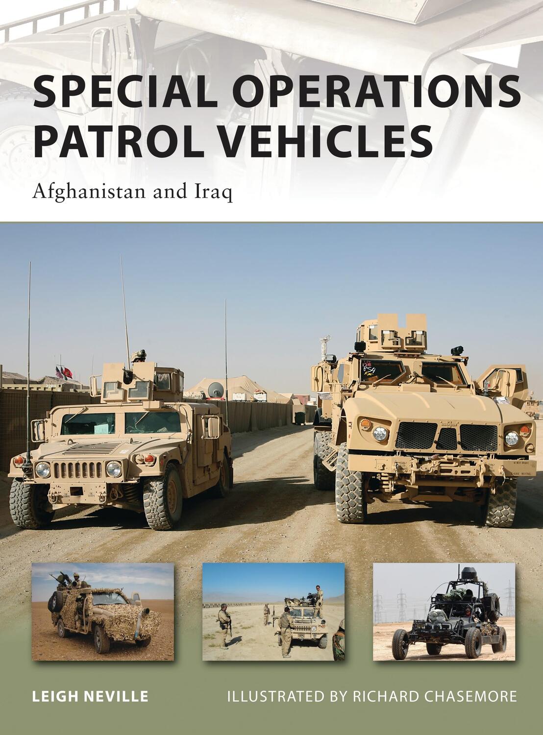 Cover: 9781849081870 | Special Operations Patrol Vehicles: Afghanistan and Iraq | Neville