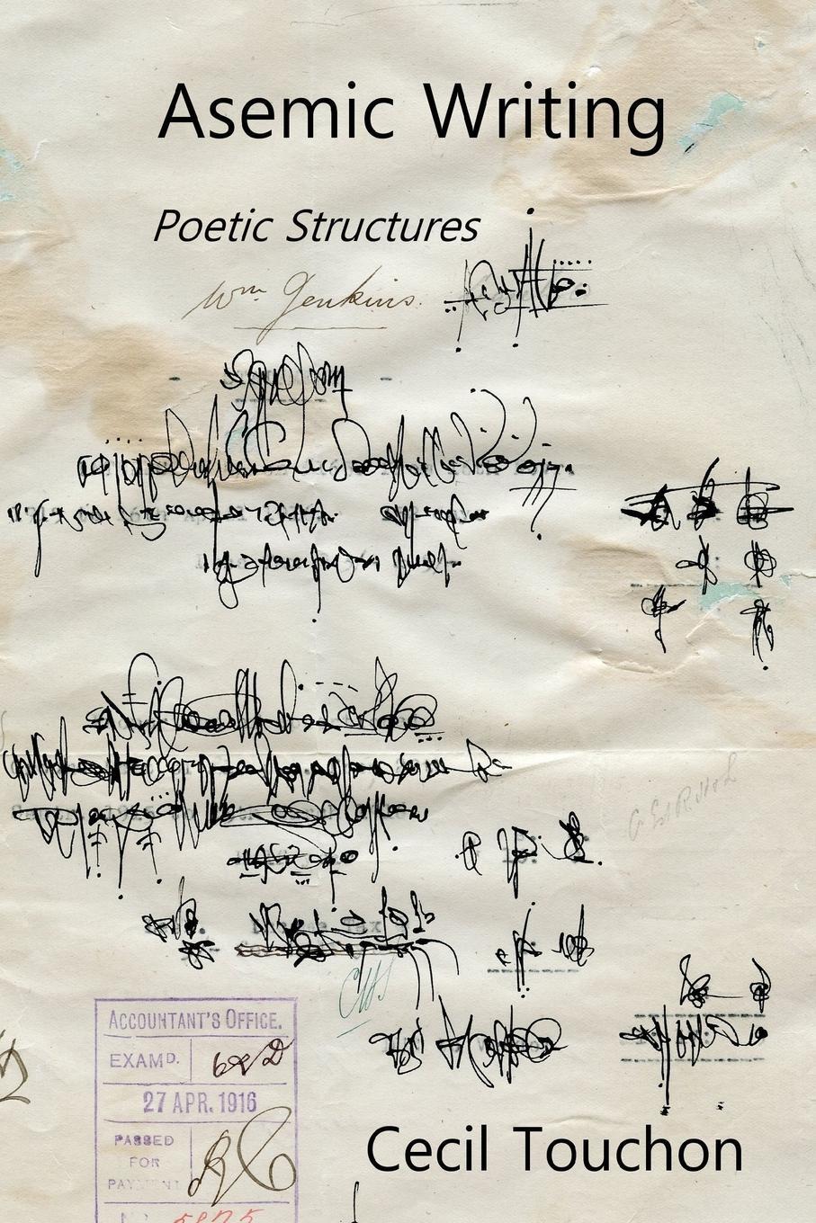 Cover: 9781794786301 | Asemic Writing - Poetic Structures | Cecil Touchon | Taschenbuch