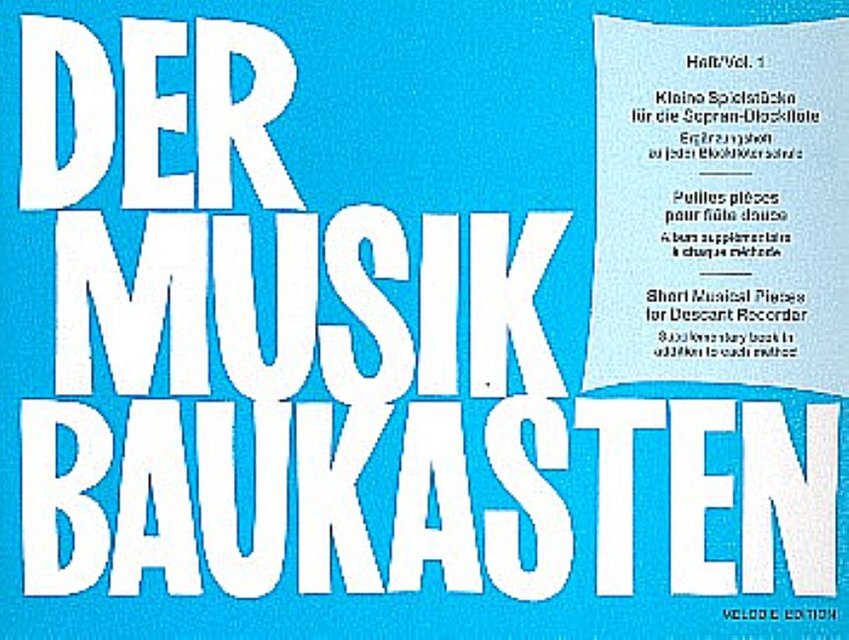 Cover: 9783309005808 | Der Musikbaukasten 1 | Hans Bodenmann | Broschüre | 20 S. | Deutsch