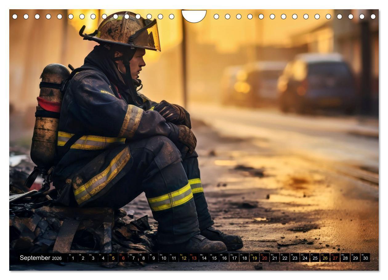 Bild: 9783457260425 | Im Bann der Rettung - Feuerwehr (Wandkalender 2026 DIN A4 quer),...