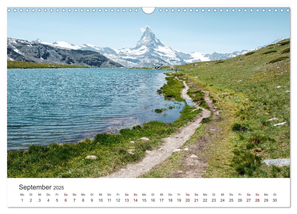 Bild: 9783435274185 | Schweiz - Faszination Natur (Wandkalender 2025 DIN A3 quer),...