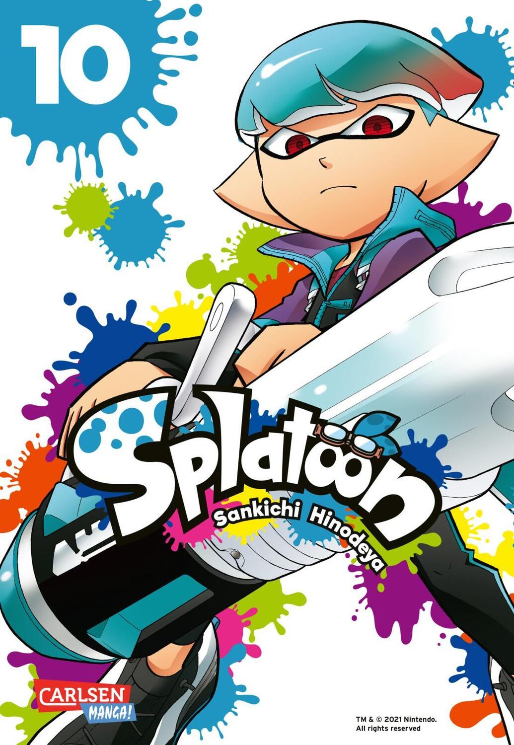 Cover: 9783551730299 | Splatoon 10 | Das Nintendo-Game als Manga! Ideal für Kinder und Gamer!