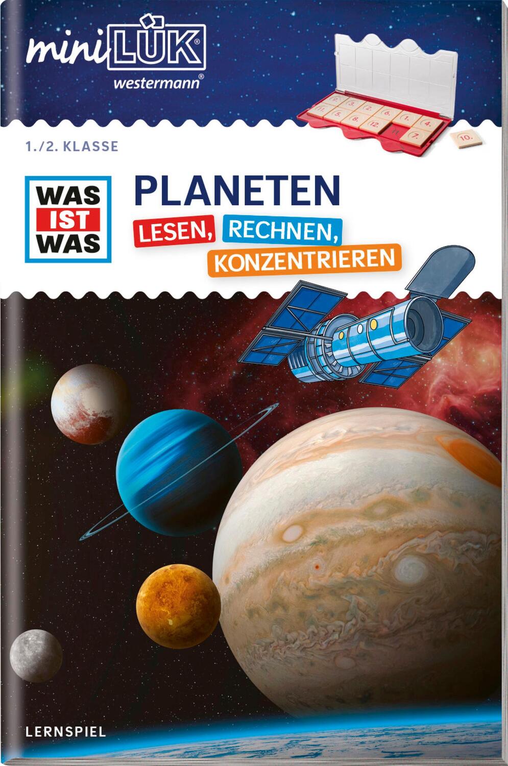 Cover: 9783072448611 | miniLÜK. Deutsch 1. Klasse. WAS IST WAS PLANETEN - Lesen, Rechnen,...