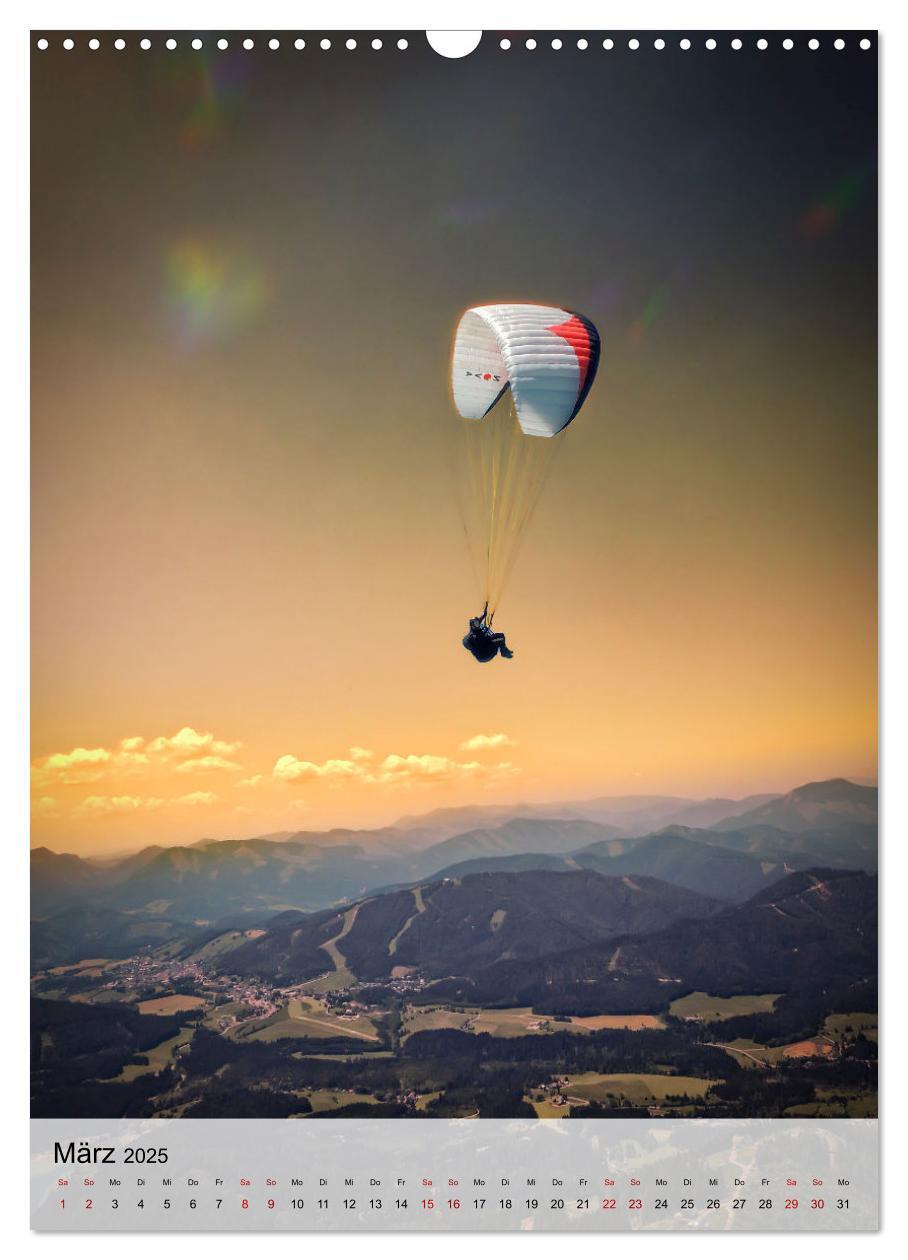 Bild: 9783435931422 | Paragliding - einfach Spaß (Wandkalender 2025 DIN A3 hoch),...