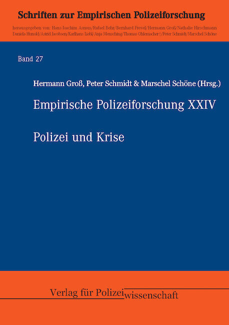 Cover: 9783866768017 | Polizei und Krise | Hermann Groß (u. a.) | Buch | 109 S. | Deutsch