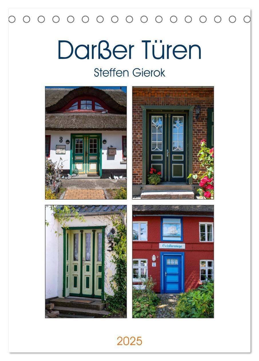 Cover: 9783435946754 | Darßer Türen (Tischkalender 2025 DIN A5 hoch), CALVENDO Monatskalender