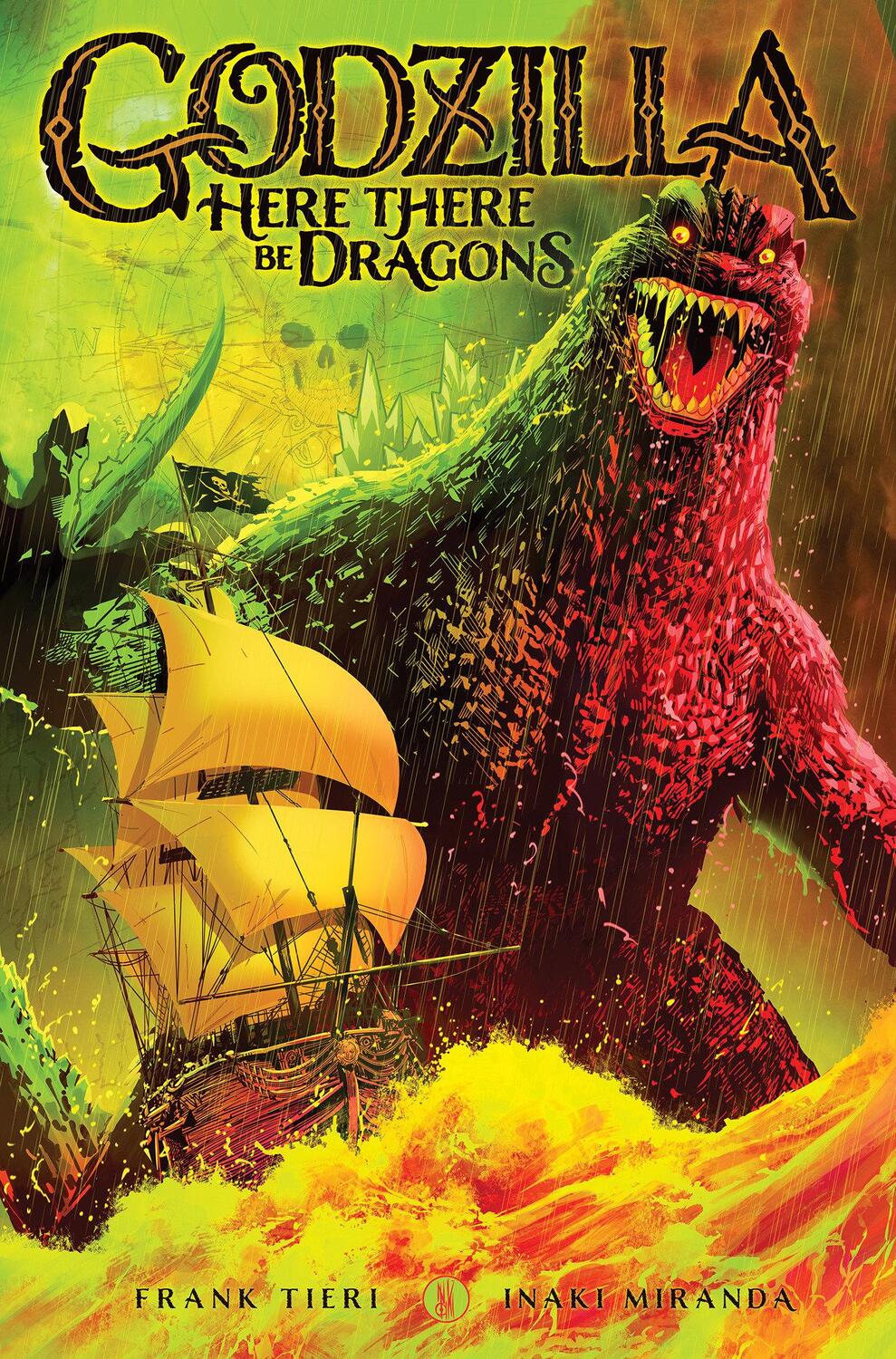 Cover: 9798887240718 | Godzilla: Here There Be Dragons | Frank Tieri | Taschenbuch | Englisch