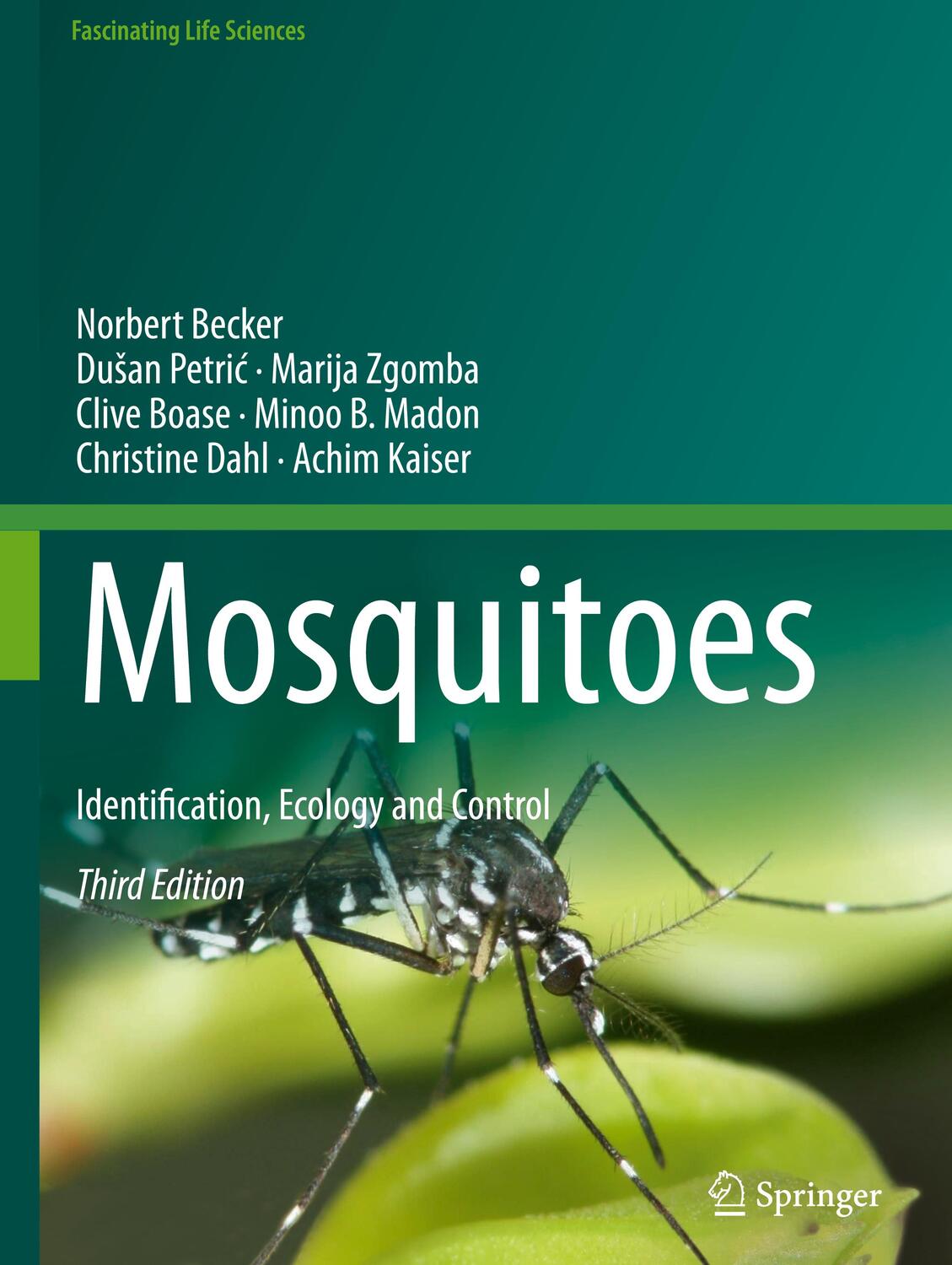 Cover: 9783030116224 | Mosquitoes | Identification, Ecology and Control | Becker (u. a.)