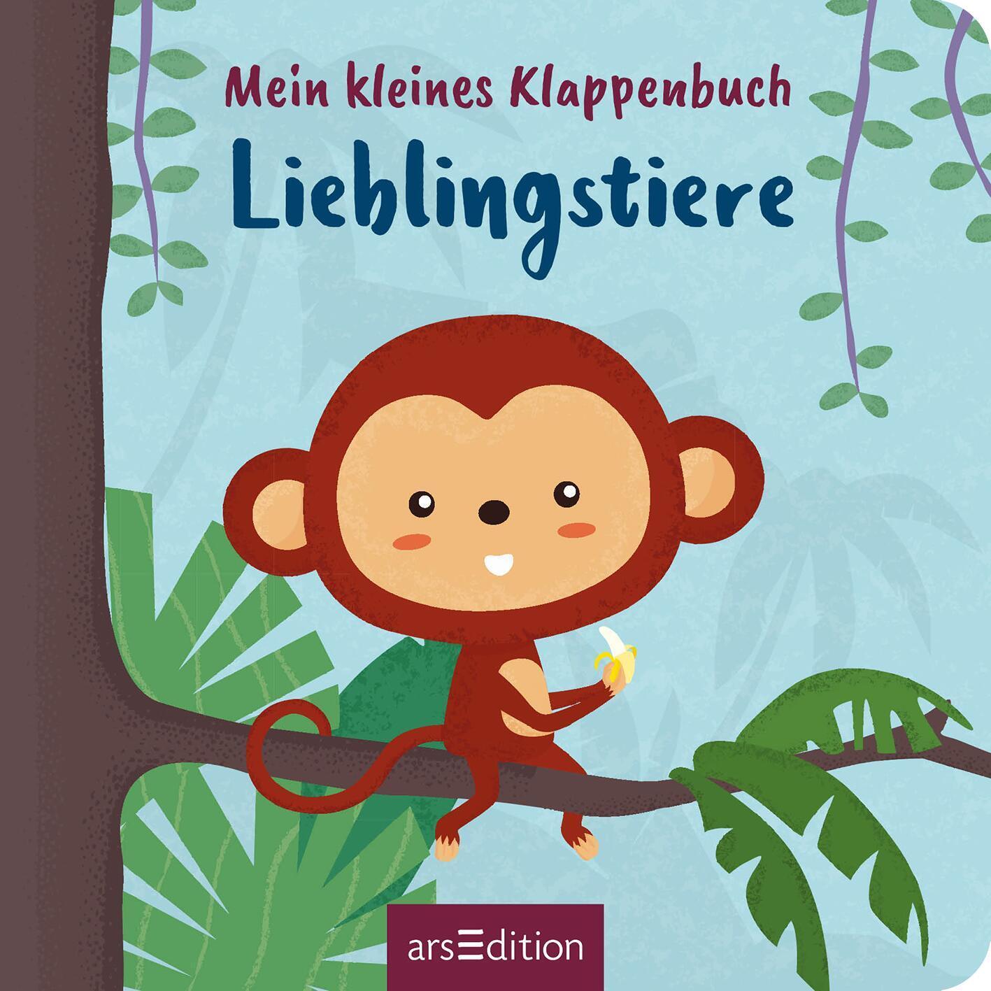 Bild: 9783845853536 | Mein kleines Klappenbuch - Lieblingstiere | Buch | 14 S. | Deutsch