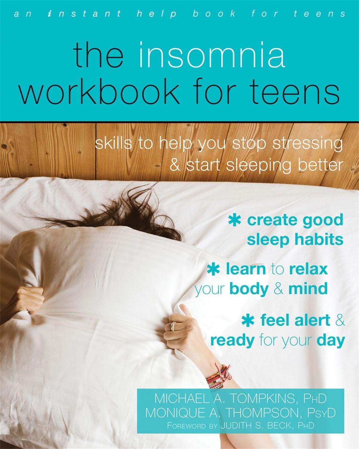 Cover: 9781684031245 | The Insomnia Workbook for Teens | Michael A. Tompkins (u. a.) | Buch