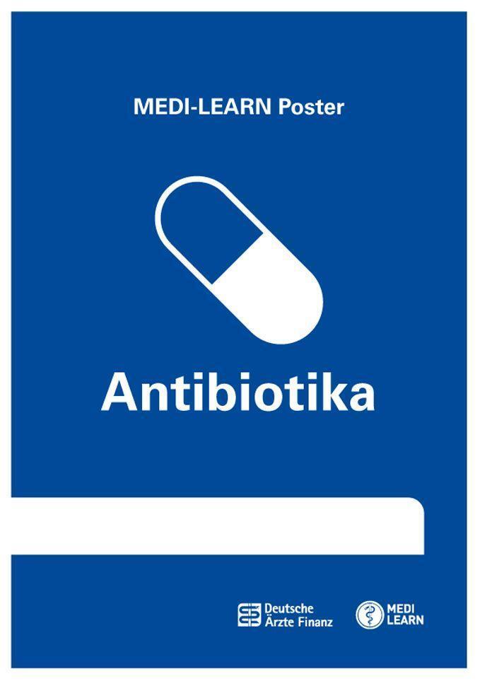 Cover: 9783956581274 | Antibiotika | MEDI-LEARN Poster | Christian Meise (u. a.) | Poster