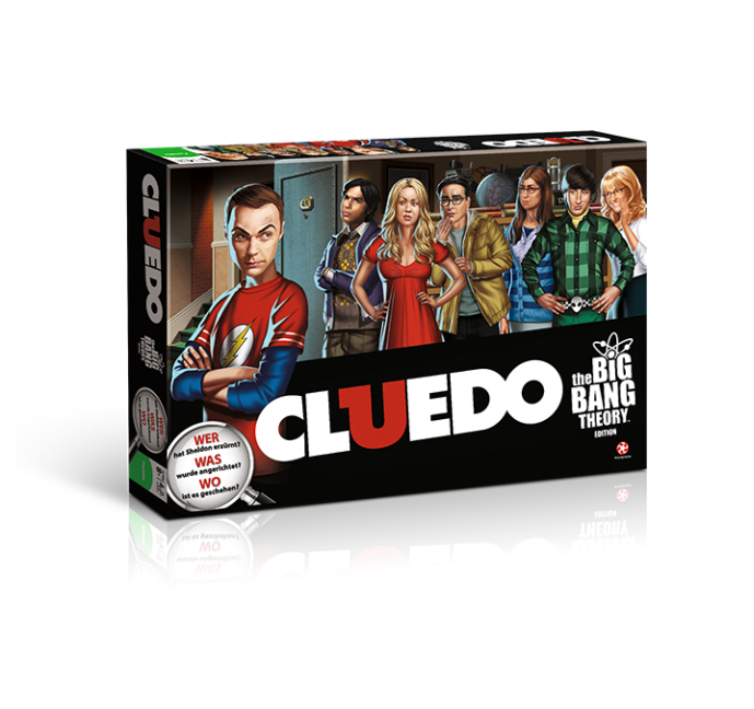 Cover: 4035576010685 | Cluedo, The Big Bang Theory Edition (Spiel) | Spiel | In Spielebox