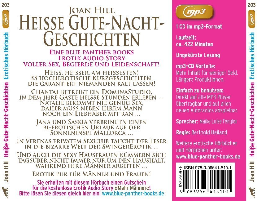 Bild: 9783966415101 | Heiße Gute-Nacht-Geschichten Erotik Audio Storys Erotisches Hörbuch...