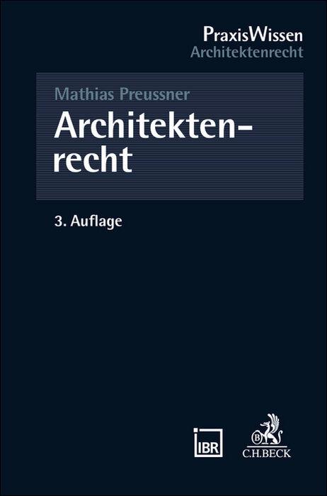 Cover: 9783406827433 | Architektenrecht | Mathias Preussner | Taschenbuch | XV | Deutsch