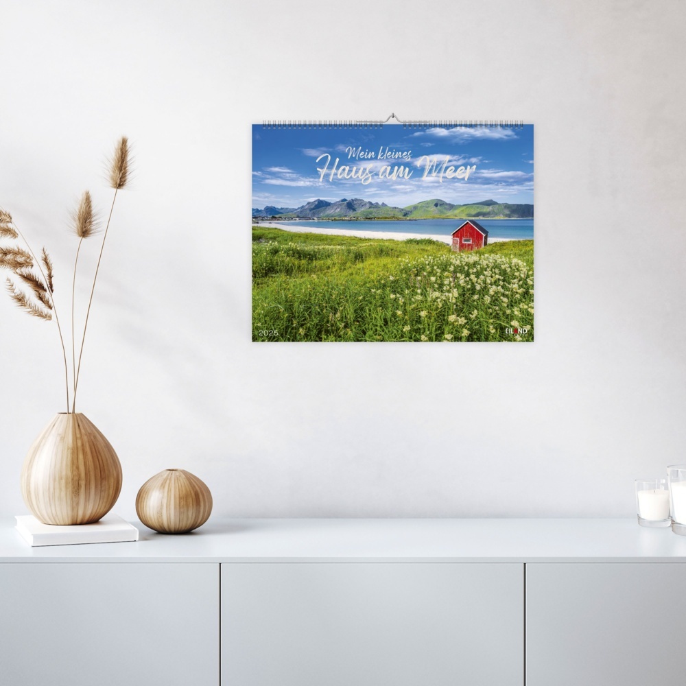 Bild: 9783964023599 | Mein kleines Haus am Meer Kalender 2025 | Kalender | Spiralbindung