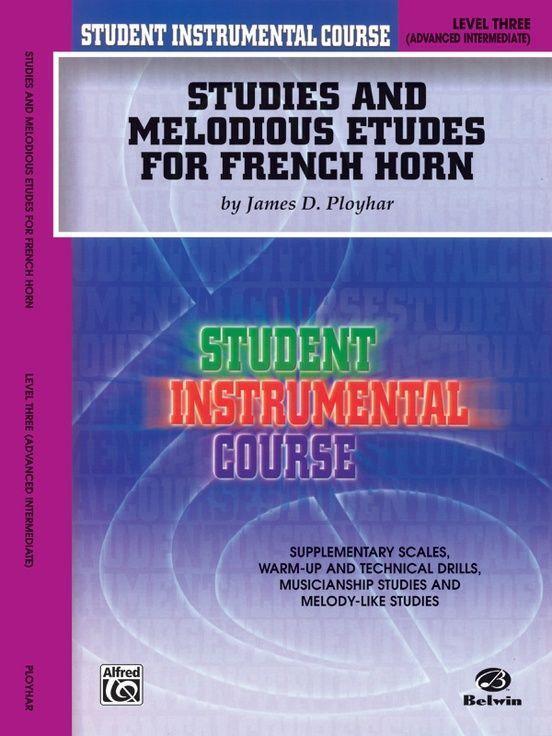 Cover: 654979070351 | Student Instrumental Course Studies and Melodious Etudes for French...