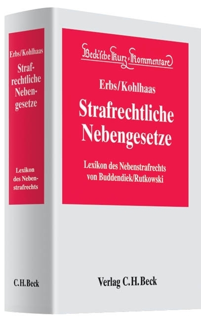 Cover: 9783406357275 | Lexikon des Nebenstrafrechts | Jörg Rutkowski (u. a.) | Deutsch | 2024