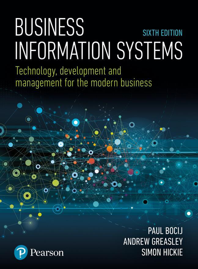 Cover: 9781292220970 | Business Information Systems | Paul Bocij (u. a.) | Taschenbuch | 2018