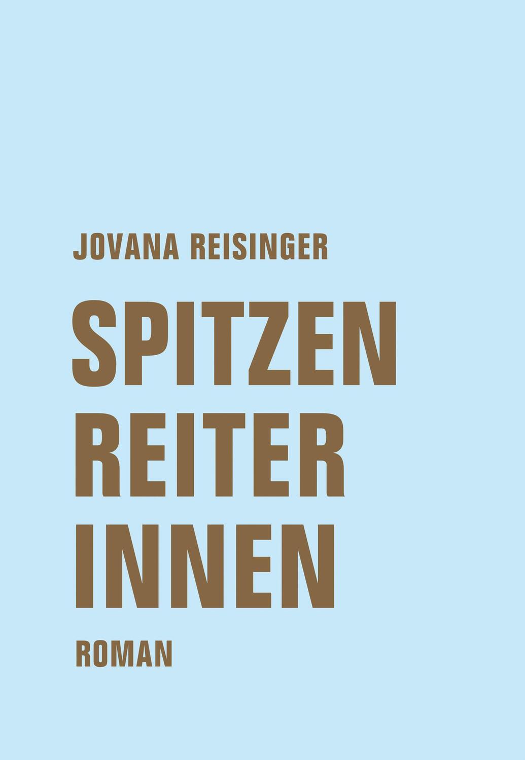 Cover: 9783957324726 | Spitzenreiterinnen | Roman | Jovana Reisinger | Buch | 270 S. | 2021